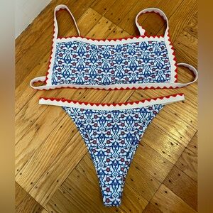 Floral bikini set size M